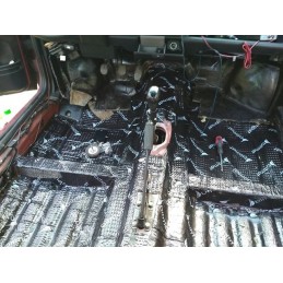 Ab25 butyl mat, soundproofing, anti-vibration shaft