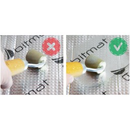 Ab25 butyl mat, soundproofing, anti-vibration shaft