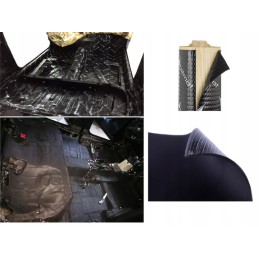 Ab25 butyl mat, soundproofing, anti-vibration shaft