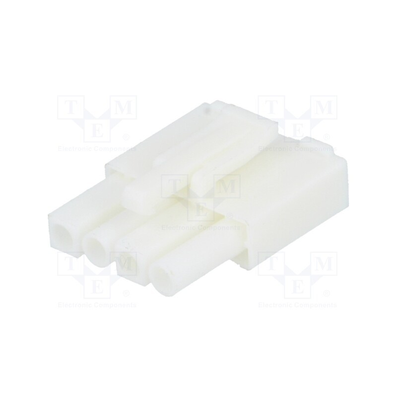 10 pcs x CONNFLY - DS1069-02-4MW6C - Plug, wire-wire, female, 4.5mm, PIN: 4, Layout: 1x4