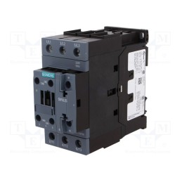 1 pcs x SIEMENS - 3RT2037-1AP00 - Contactor: 3-pole, NO x3, Auxiliary contacts: NO + NC, 230VAC, 65A