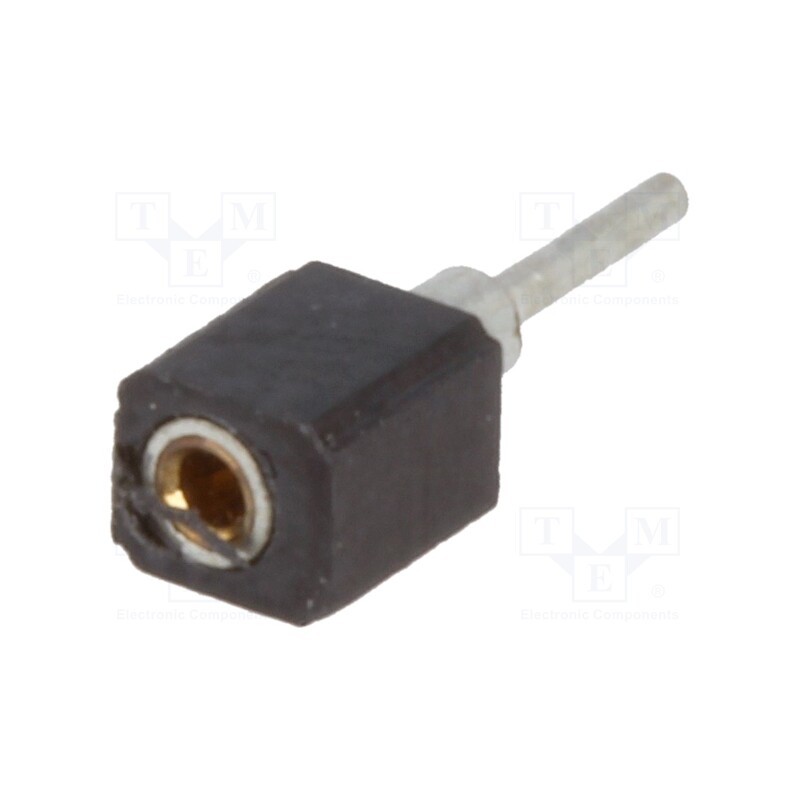 10 pcs x CONNFLY - DS1002-02-1*1BT1F6 - Socket, pin strips, female, PIN: 1, low profile,turned contacts