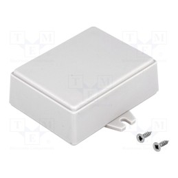 1 pcs x KRADEX - Z70UJ ABS - Enclosure: multipurpose, X: 59mm, Y: 76mm, Z: 28mm, with fixing lugs