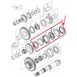 V32480910 gear synchronizer