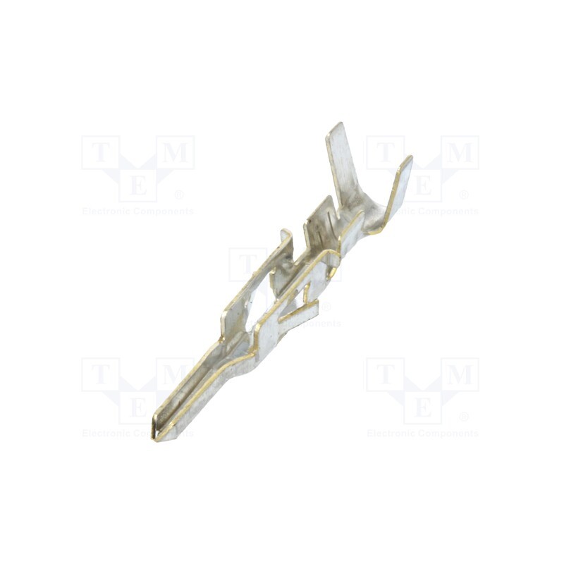 10 pcs x TE Connectivity - 1586314-1 - Contact, male, tinned, 0.2÷0.8mm2, 24AWG÷18AWG, VAL-U-LOK, bulk