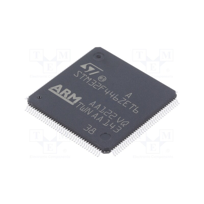 1 pcs x STMicroelectronics - STM32F446ZET6 - IC: ARM microcontroller, 180MHz, LQFP144, 1.7÷3.6VDC, -40÷85°C