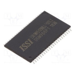 1 pcs x ISSI - IS61WV5128BLL-10TLI - IC: SRAM memory, 4MbSRAM, 512kx8bit, 2.4÷3.6V, 10ns, TSOP44 II