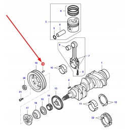 V595953360 crankshaft pulley pulley