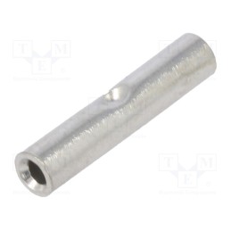 10 pcs x ERKO - KLA_2,5-20/1 - Tip: butt splice, copper, 1.5÷2.5mm2, tinned, crimped, for cable