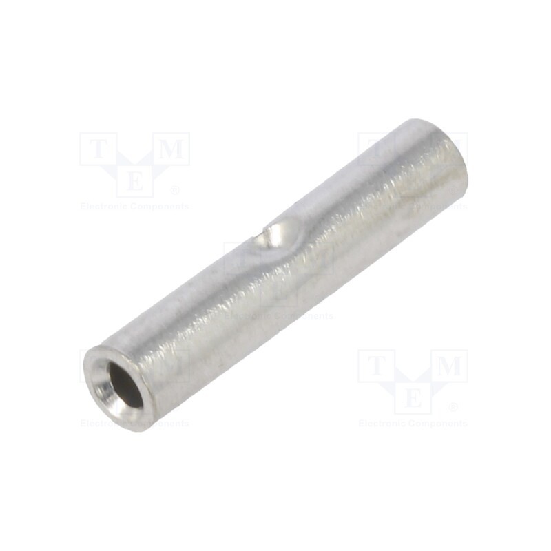 10 pcs x ERKO - KLA_2,5-20/1 - Tip: butt splice, copper, 1.5÷2.5mm2, tinned, crimped, for cable