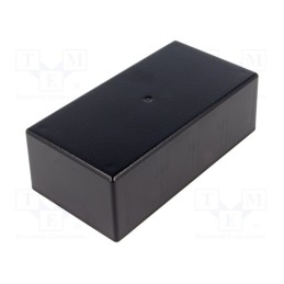 1 pcs x GAINTA - G1022B - Enclosure: multipurpose, X: 68mm, Y: 130mm, Z: 44mm, ABS, black