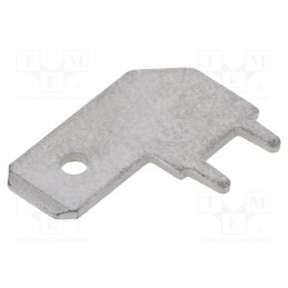 10 pcs x OSTERRATH - 61-1573-11/0031 - Terminal: flat, 6.3mm, 0.8mm, male, THT, Overall len: 16.2mm