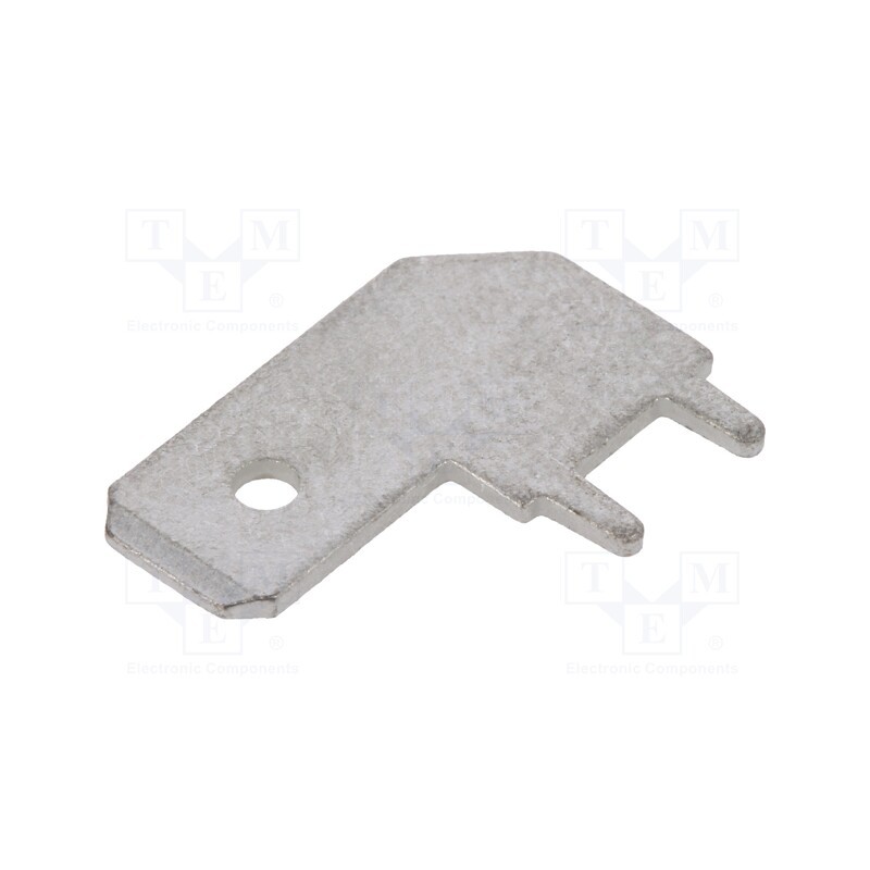 10 pcs x OSTERRATH - 61-1573-11/0031 - Terminal: flat, 6.3mm, 0.8mm, male, THT, Overall len: 16.2mm