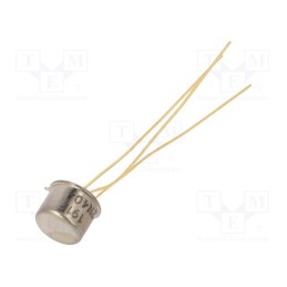 1 pcs x NTE Electronics - 2N404 - Transistor: PNP, bipolar, germanium, 24V, 100mA, 150mW, TO5