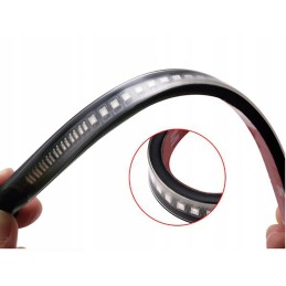 Motorcycle turn signal, stop light position