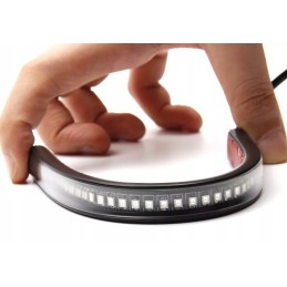 Motorcycle turn signal, stop light position