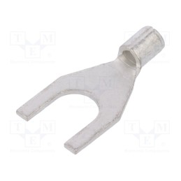 10 pcs x NINIGI - ST-097/4 - Tip: fork, M6, 1.5÷2.5mm2, crimped, for cable, non-insulated