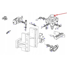 35220090030 pneumatic valve of the brake system