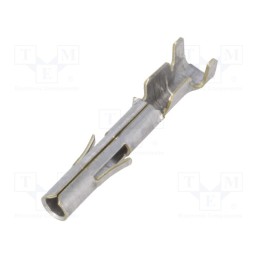 10 pcs x TE Connectivity - 350550-1 - Contact, female, brass, tinned, 0.5÷2mm2, 20AWG÷14AWG, bulk, 6.35mm