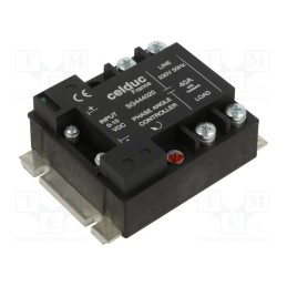1 pcs x CELDUC - SG444020 - Relay: solid state, Ucntrl: 0÷10VDC, 40A, 115÷265VAC, -40÷85°C
