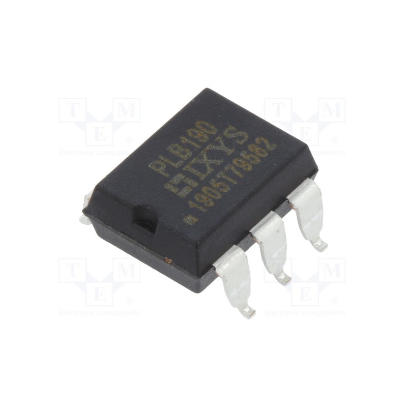 1 pcs x IXYS - PLB190S - Relay: solid state, SPST-NC, Icntrl max: 50mA, 130mA, max.400VAC