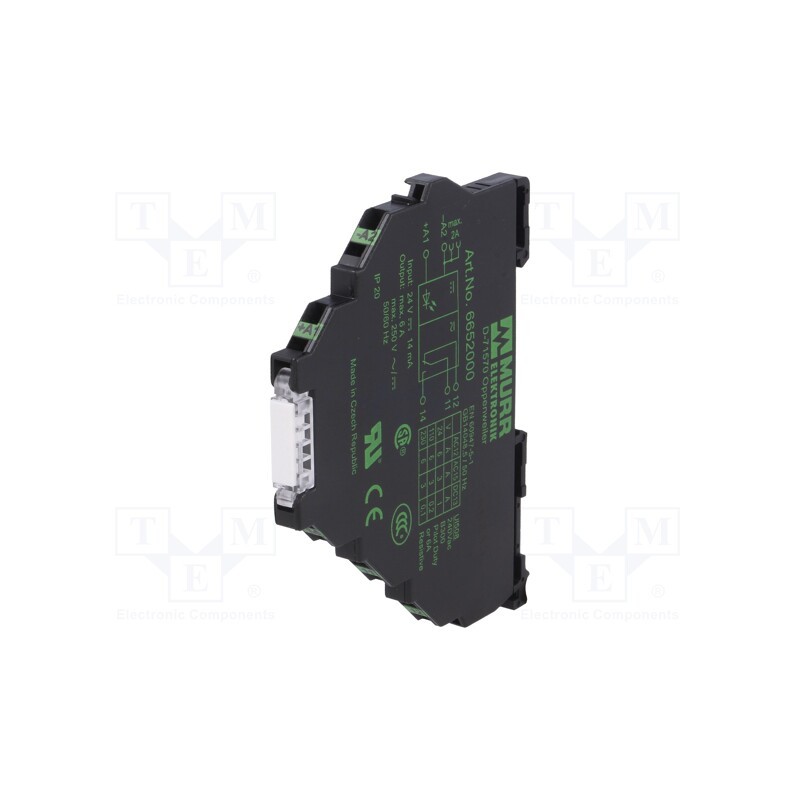 1 pcs x MURR ELEKTRONIK - 6652000 - Relay: interface, for DIN rail mounting, Variant: Relay set