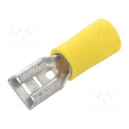 10 pcs x JST - VDADF5.5-250A YE (S)(LF) K - Terminal: flat, 6.3mm, 0.8mm, female, 2.5÷6mm2, crimped, for cable