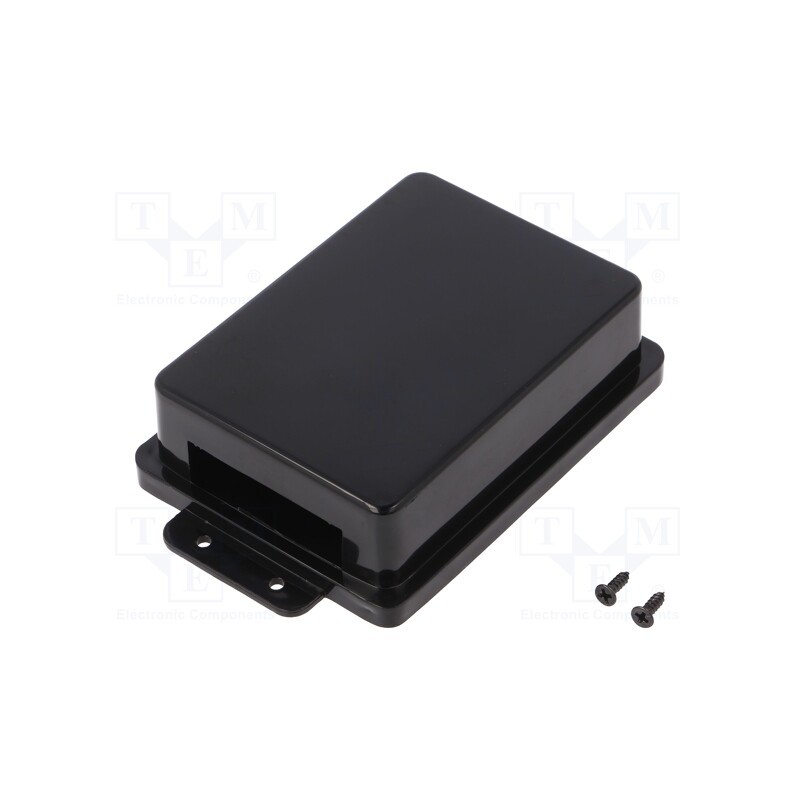 1 pcs x MASZCZYK - KM-29B/BK -AS - Enclosure: multipurpose, X: 65mm, Y: 90mm, Z: 29mm, ABS, black