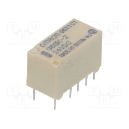 1 pcs x OMRON OCB - G6SK-2 DC24 - Relay: electromagnetic, DPDT, Ucoil: 24VDC, Icontacts max: 2A, PCB