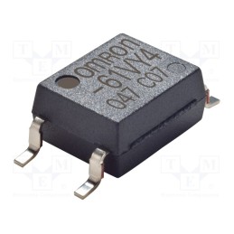 1 pcs x OMRON OCB - G3VM-61VY4 - Relay: solid state, SPST-NO, 700mA, max.60VAC, max.60VDC, SMT, SOP4