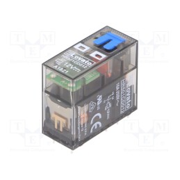 1 pcs x LOVATO ELECTRIC - HR501CD012 - Relay: electromagnetic, SPDT, Ucoil: 12VDC, 16A, 16A/250VAC, socket