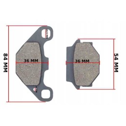 Brake pads kawasaki kmx 125 ktm d xc 250 suzuki gn 125 gsx 250 400 lc