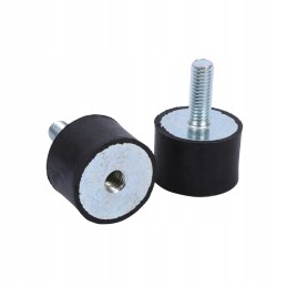 4x m8 vibration isolator anti-vibration shock absorber rubber spools