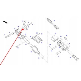 718870030060 lift arm hanger bushing