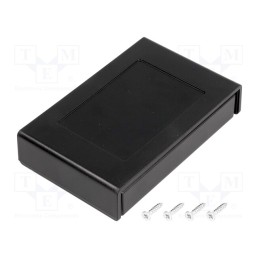 1 pcs x KRADEX - Z122 - Enclosure: multipurpose, X: 69mm, Y: 108mm, Z: 24mm, ABS, black