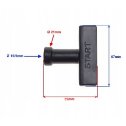 Gokart engine honda gx starter handle