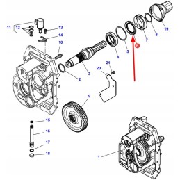 3014618x1 PTO seal ring