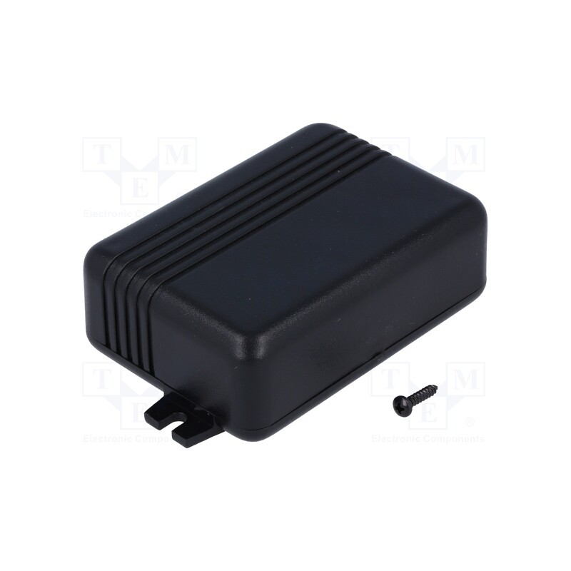 1 pcs x MASZCZYK - KM-54P BK - Enclosure: multipurpose, X: 63mm, Y: 90mm, Z: 32mm, with fixing lugs