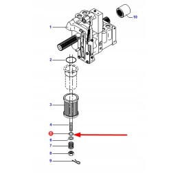 1007240m1 o-ring 9 7 x 2 5