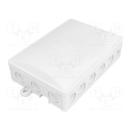 1 pcs x PAWBOL - A.0065 - Enclosure: junction box, X: 95mm, Y: 157mm, Z: 40mm, wall mount, IP54