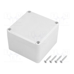 1 pcs x KRADEX - Z111J PS - Enclosure: multipurpose, X: 80mm, Y: 82mm, Z: 55mm, polystyrene, grey
