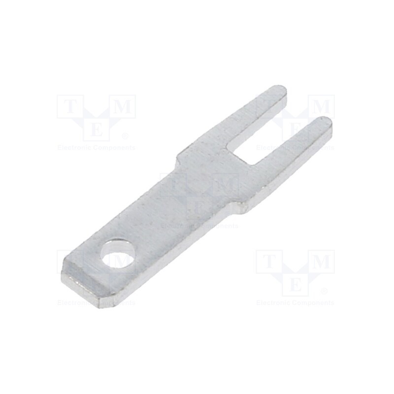 10 pcs x VOGT - 3785A08.68 - Terminal: flat, 2.8mm, 0.8mm, male, THT, brass, tinned, straight