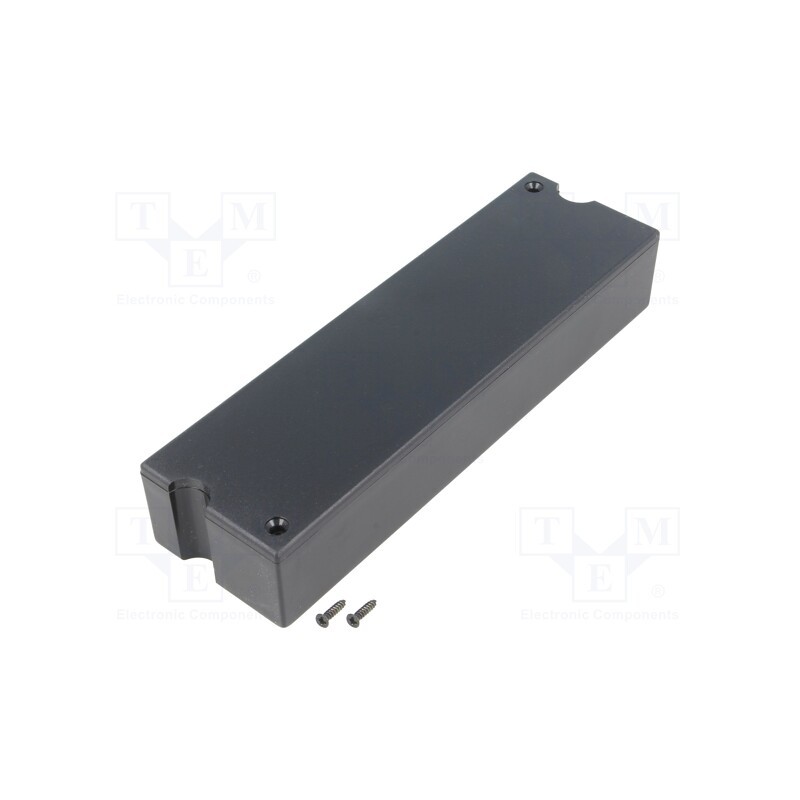 1 pcs x MASZCZYK - KM-101/BK - Enclosure: multipurpose, X: 40mm, Y: 139mm, Z: 25mm, ABS, black