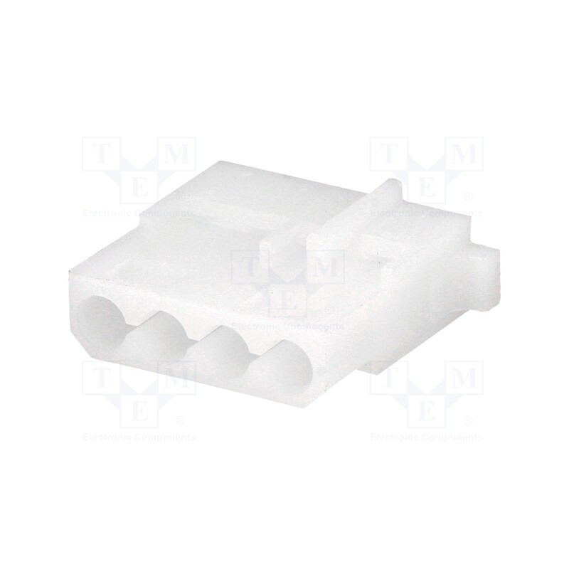 10 pcs x JOINT TECH - C5080HF-04P - Plug, wire-board, female, PIN: 4, w/o contacts, for cable, 250VDC