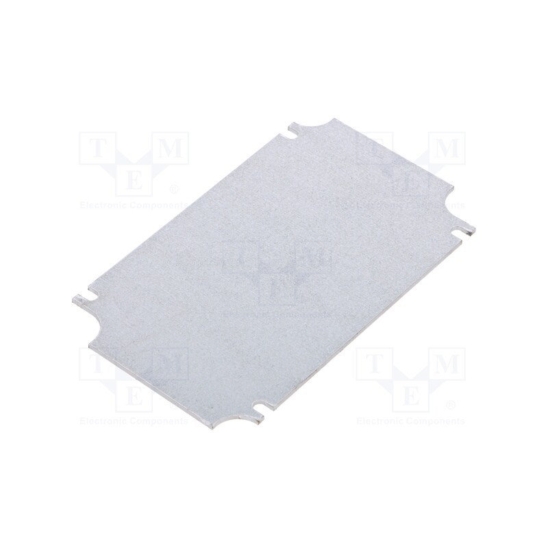 1 pcs x KRADEX - ZMB57 - Mounting plate, steel, W: 66mm, L: 108mm, Thk: 1.5mm, Plating: zinc