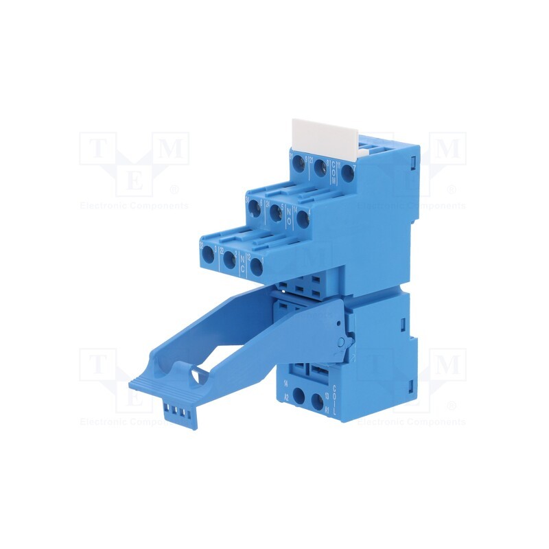 1 pcs x FINDER - 94.03SPA - Socket, PIN: 11, 10A, 250VAC, 55.33,85.03, for DIN rail mounting