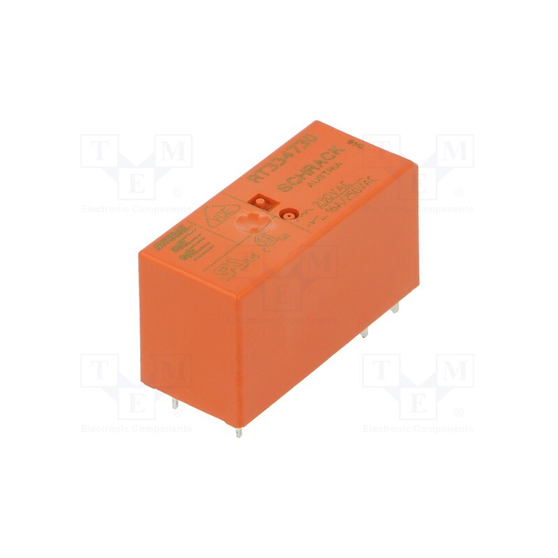 1 pcs x TE Connectivity - 5-1393240-6 - Relay: electromagnetic, SPST-NO, Ucoil: 230VAC, Icontacts max: 16A