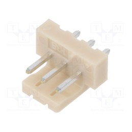 10 pcs x HIROSE - DF1-3P-2.5DSA(05) - Socket, wire-board, male, DF1, 2.5mm, PIN: 3, THT, on PCBs, 250V, 3A