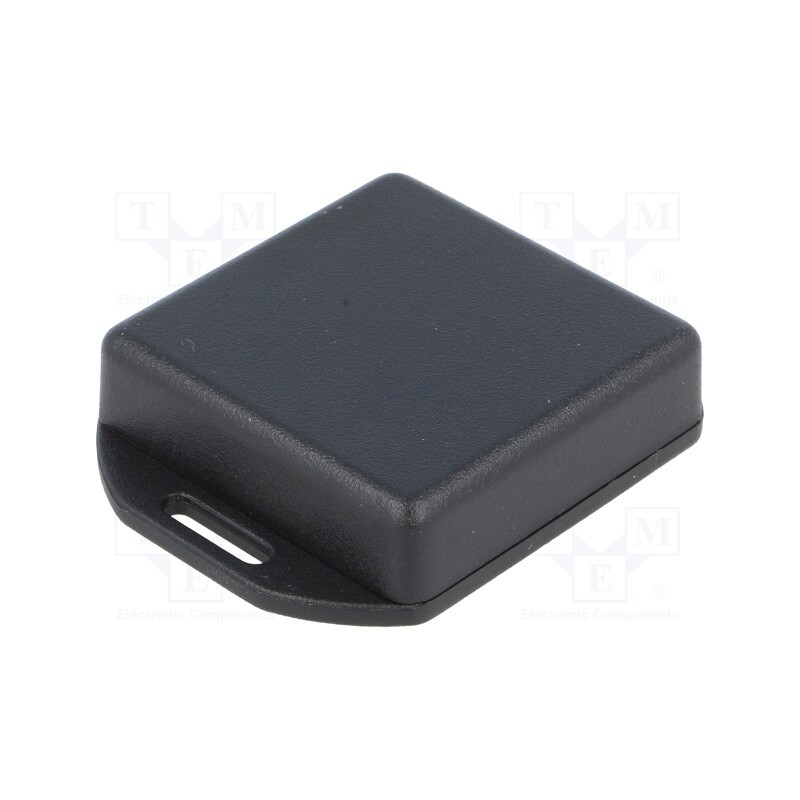 1 pcs x HAMMOND - 1551SFLBK - Enclosure: multipurpose, X: 50mm, Y: 50mm, Z: 15mm, with fixing lugs