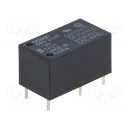 1 pcs x OMRON OCB - G6B-2114P-US 5VDC - Relay: electromagnetic, SPST-NO + SPST-NC, Ucoil: 5VDC, 5A/250VAC
